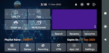 CYBERTV screenshot 2