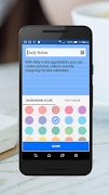 برنامه‌نما Daily Notes, Notepad, Note عکس از صفحه