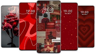 Red Wallpaper screenshot 4