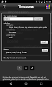 Thesaurus screenshot 3