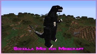 Godzilla Kong Mod Minecraft 포스터