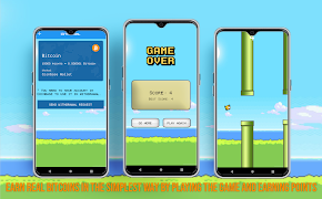 !Flying Bitcoin (Play & Earn) Plakat