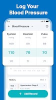 Blood Pressure Tracker Affiche