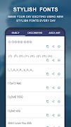 4 Schermata Font Styles