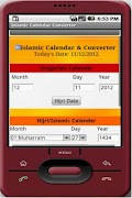 Islamic Calendar Converter screenshot 1