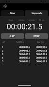 Timer & Stopwatch تصوير الشاشة 7