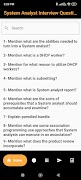 System Analyst Interview 海報