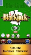 Blackjack Card Game تصوير الشاشة 1
