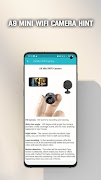5 Schermata A9 Mini WiFi Camera Hint