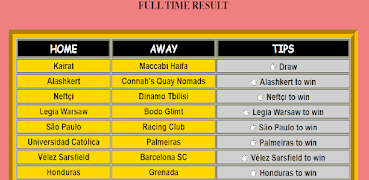 Correct Score Pro Tips screenshot 4