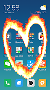 Fire Screen (Prank) ภาพหน้าจอ 1