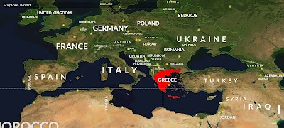 2D World Map ภาพหน้าจอ 1