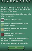 BlankWords imagem de tela 1