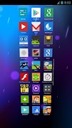 برنامه‌نما LightLaunch Light 3D Launcher عکس از صفحه