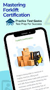 Forklift Practice Test poster