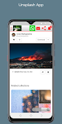 Unsplash App اسکرین شاٹ 5