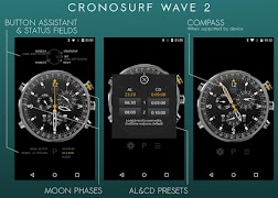 برنامه‌نما Cronosurf Wave watch عکس از صفحه