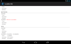 Location Info 스크린샷 2