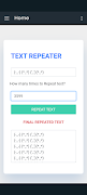 Text Repeater-Unlimited Repeat स्क्रीनशॉट 6