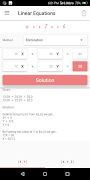 Linear Equations Solver скриншот 5