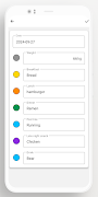 Diet Notes تصوير الشاشة 2