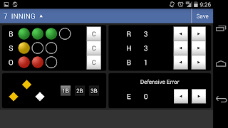 Kennedy Score - Baseball Score screenshot 2
