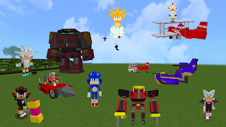 برنامه‌نما Sonic 3 Hedgehog Minecraft عکس از صفحه