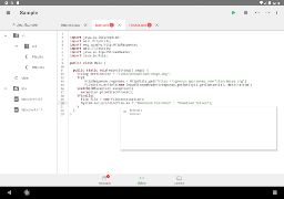 برنامه‌نما Igneous - IDE for Java عکس از صفحه