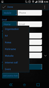 Theme - Dark Blue Screenshot 3