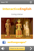 Interactive English الملصق