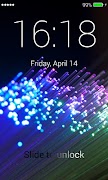 برنامه‌نما Optic Fiber Lock Screen عکس از صفحه