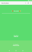 Color My Name: A color match f syot layar 4