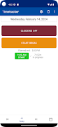 Timetracker screenshot 1