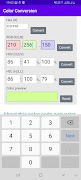 Color code conversion app 截图 7