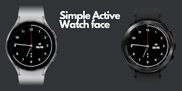Simple Active Watch face 截图 2