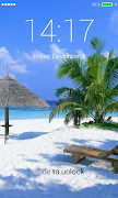 Beach Lock Screen imagem de tela 3