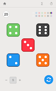 برنامه‌نما Dice Roller for Game Night عکس از صفحه