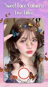 Sweet Face Camera Live Filter স্ক্রিনশট 1