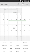 Neat Calendar Widget اسکرین شاٹ 4