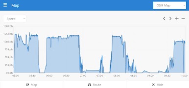 برنامه‌نما GPS Server Mobile (old) عکس از صفحه