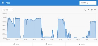 برنامه‌نما GPS Server Mobile (old) عکس از صفحه