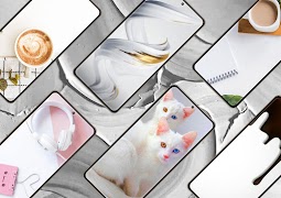 White Wallpaper اسکرین شاٹ 5