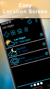 برنامه‌نما Weather Rise Clock 30+ Widgets عکس از صفحه