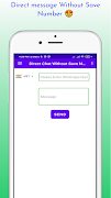 Direct Msg Without Save Number-poster