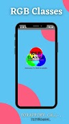 RGB CLASSES الملصق
