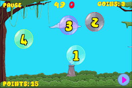Monkey Bubbles Memory Game اسکرین شاٹ 1
