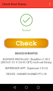Root Checker (Superuser) syot layar 1