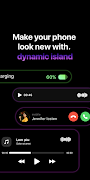 برنامه‌نما Dynamic Island for Android عکس از صفحه
