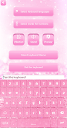 粉红色 键盘 截图 2
