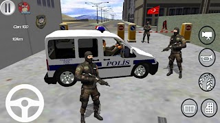 Police Car Simulation poster